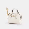 Coach Mini Rowan Satchel Bag Charm In White