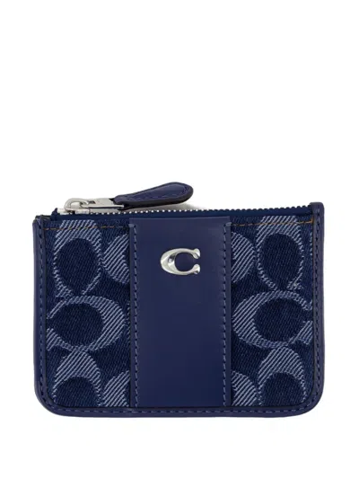 COACH MINI SIGNATURE ID WALLET