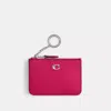 Coach Mini Skinny Ausweisetui In Pink