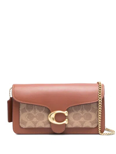 Coach Mini Tabby Clutch Cross-body Bag In Brown
