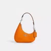 Coach Mini Twisted Teri Bag Charm In Orange