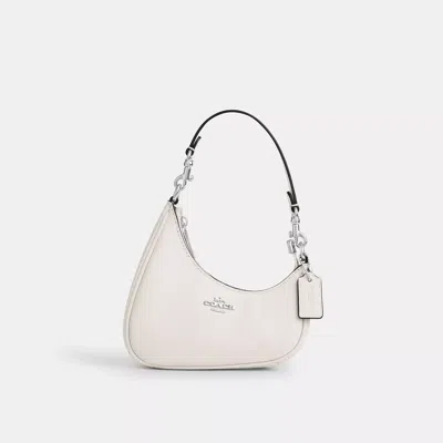 Coach Mini Twisted Teri Bag Charm In White
