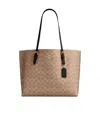 Coach Mollie Tote Bag In Signature Canvas In Brown
