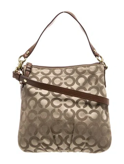 Pre-owned Coach Monogram Messenger Bag