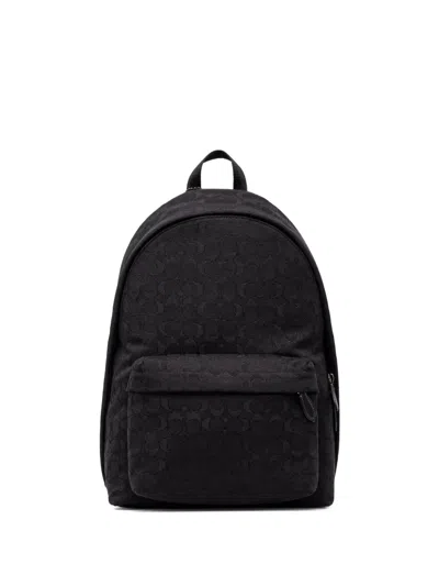 Coach Monogram-pattern Backpack