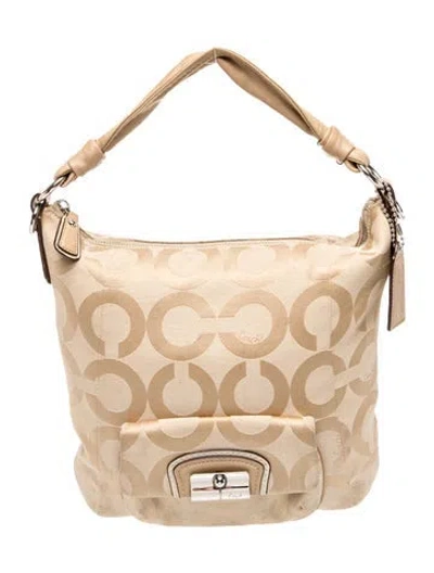 Pre-owned Coach Monogram Top Handle Bag