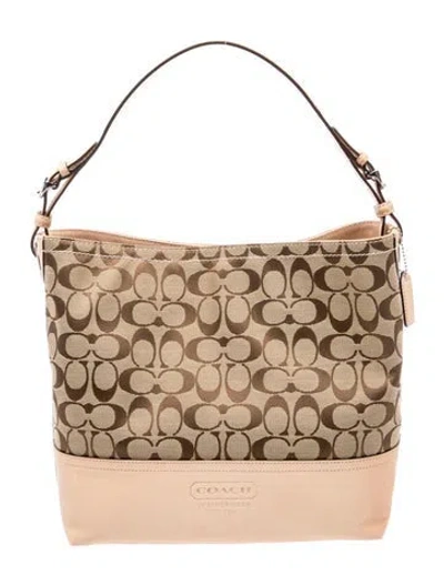 Pre-owned Coach Monogram Top Handle Bag