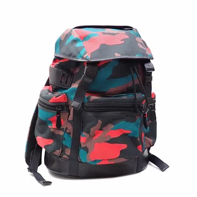 Pre-owned Coach Multi-color Nylon Backpack ()