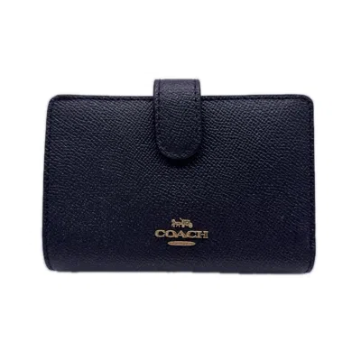 Pre-owned Coach Navy Wallet (bi-fold) ()