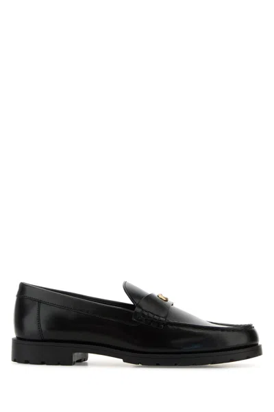 Coach New York Black Leather Jocelyn Loafers