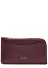 Coach New York Colour-block Leather Cardholder In Brown