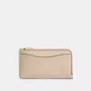 Coach New York Kartenetui In Blockfarben Mit Reissverschluss