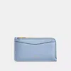 Coach New York Kartenetui Mit Reissverschluss In Blue