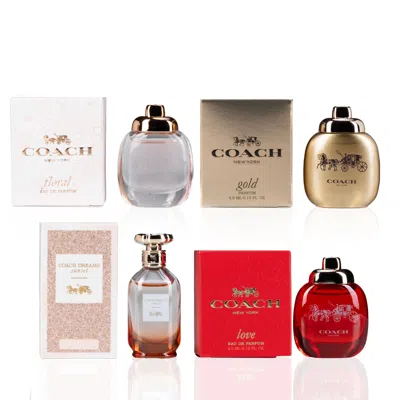 Coach New York Mini 4-piece Gift Set In Transparent