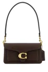 Coach New York Polished Pebble Leather Tabby Shoulder Bag 20 Refr In Brown