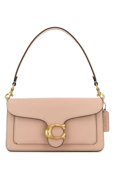 Coach New York Powder Pink Leather Tabby 26 Handbag