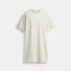 Coach New York T-shirt Dress In Organic Cotton
