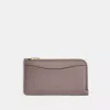 Coach New York Zip Card Case In Colorblock