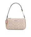 Coach Nolita 19 In Signature Canvas In Nude