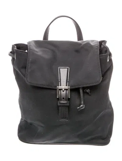 Pre-owned Coach Nylon Backpack In Blue