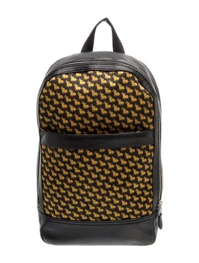 Pre-owned Coach Nylon Backpack In Brown
