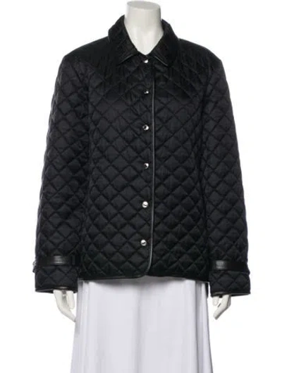 Pre-owned Coach Nylon Jacket In Black