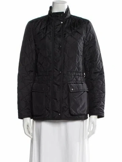 Pre-owned Coach Nylon Jacket In Black