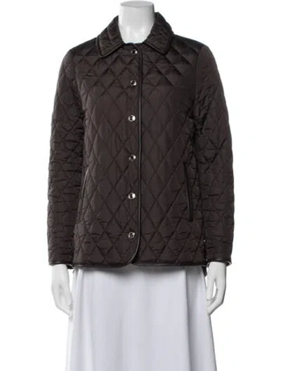 Pre-owned Coach Nylon Jacket In Brown
