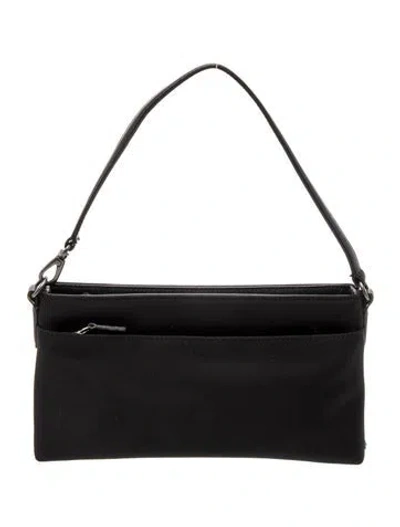 Pre-owned Coach Nylon Top Handle Bag In Black