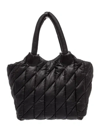 Pre-owned Coach Nylon Tote In Black