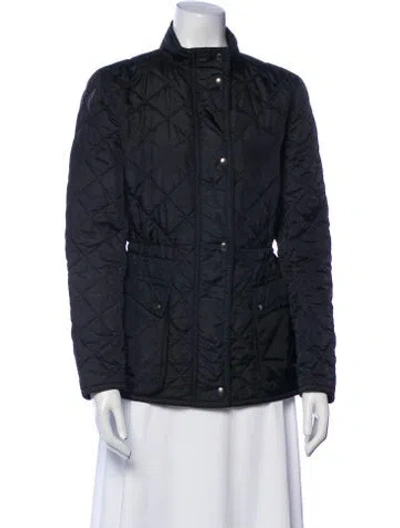 Pre-owned Coach Nylon Utility Jacket In Black