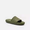 Coach Obi Slide In Green