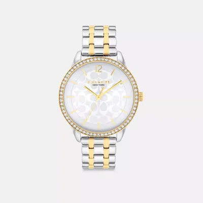 Coach Olivia Watch, 36 Mm In Gray