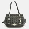 COACH COACH OP ART FABRIC AND LEATHER MADISON MADELINE SATCHEL