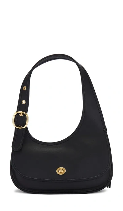 Coach Originals Cashin Carry Crescent In 黑色