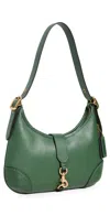 Coach Hamptons Hobo Bag In B4/hunter Green