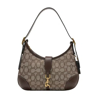Coach Originals Signature Hamptons Shoulder Bag In Brown