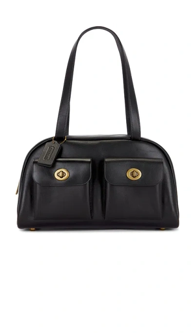 Coach Originals Twin Pocket Shoulder Bag Â€“ É»‘è‰². Å°ºç � All.