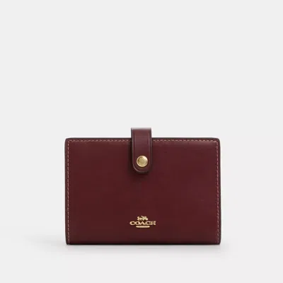 Coach Outlet 2 In 1 Wallet In Burgundy