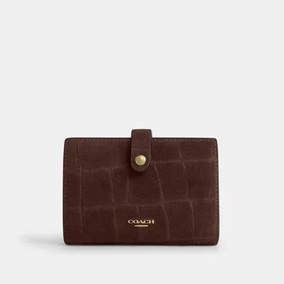 Coach Outlet 2-in-1 Wallet In Gold/maple