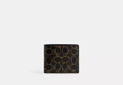 Coach Outlet 3-in-1 Wallet In Loved Signature Canvas In Multi