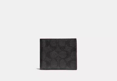Coach Outlet 3 In 1 Wallet In Signature Canvas In Multi