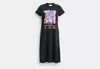 Coach Outlet 90 S Fit T-shirt Dress In Black