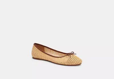 Coach Outlet Abigail Flat In Beige
