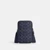 Coach Outlet Aden Crossbody Bag In Signature Canvas In Blue