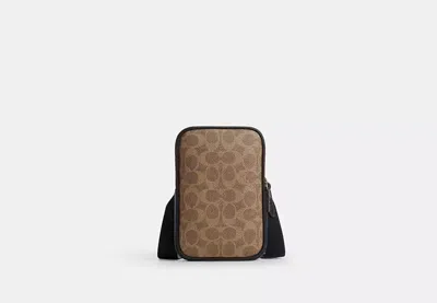 Coach Outlet Aden Crossbody Bag In Signature Canvas In Multi