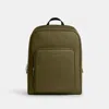 Coach Outlet Aiden Backpack In Silver/olive