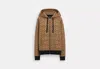 Coach Outlet All Over Signature Zip Hoodie In Beige