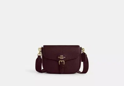Coach Outlet Amelia Saddle Bag In Red