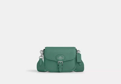 Coach Outlet Amelia Small Saddle Bag In Green